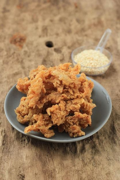 Premium Photo Crispy Fried Oyster Mushroom Or Jamur Krispi Oyster