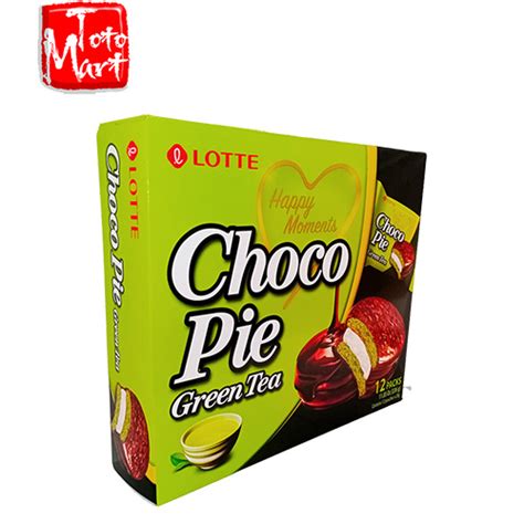 B Nh Chocopie Lotte H N Qu C V Tr Xanh Totomart