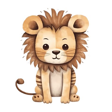 Baby Lion Clipart