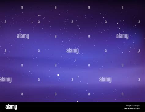 Night Sky With Stars Stock Vector Image And Art Alamy