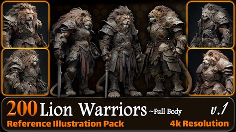 ArtStation - 4000 Animal Warriors Reference Pack | MEGA Bundle | 4K | v ...