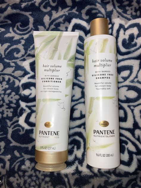 Pantene Nutrient Blends Hair Volume Multiplier Shampoo And Conditioner Set Ebay