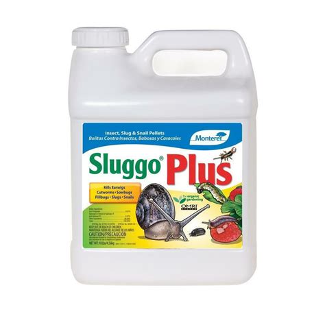 Sluggo Plus Organic Gardening Kills Earwigs Cutworms Sowbugs Slugs