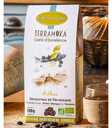 Terramoka Caf En Grains Bio Du Mexique Br Sil Et Tanzanie G