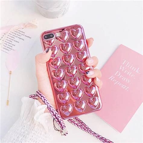 Hearts Of Love Phone Case Rose Gold Phone Case Gold Phone Case Iphone