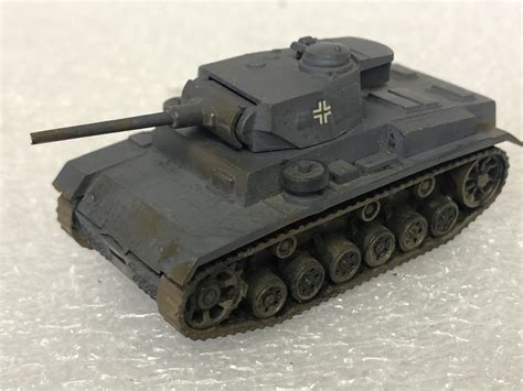 Roco Minitanks Pz Iii Ausf J Mit Cm Kanone Wehrmacht Gesupert Im