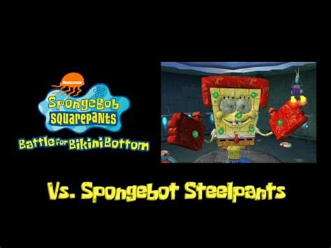 Spongebob Squarepants Battle For Bikini Bottom Vs Spongebot Steelpants Part 1 YouTube