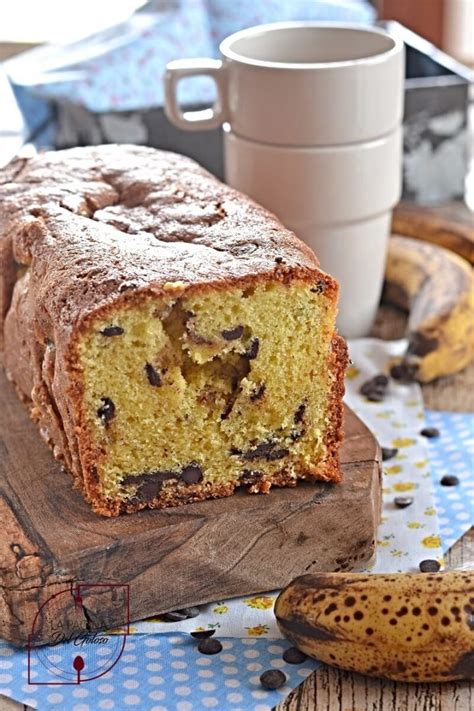 Plumcake Alle Banane Mature E Cioccolato La Pagina Del Goloso