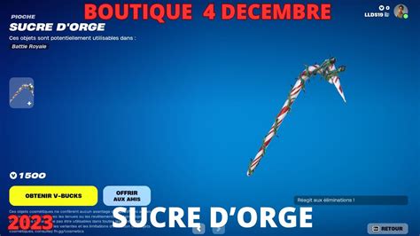 New Sucre D Orge Fortnite Skin Boutique D Cembre Fortnite Battle