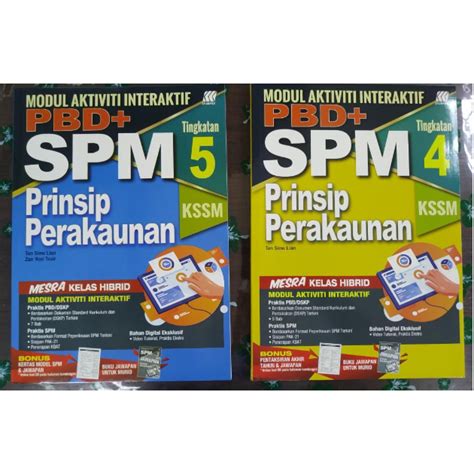 Modul Aktiviti Interaktif PBD SPM Prinsip Perakaunan Tingkatan 4 5