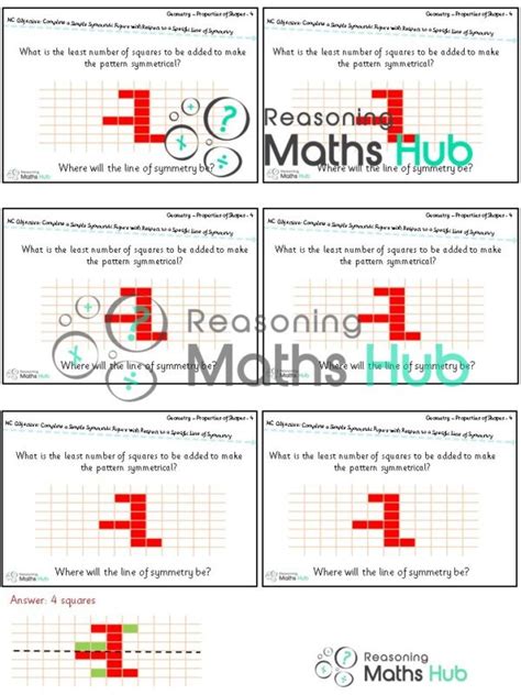 Complete A Simple Symmetric Figure With Respect To A Specific Line Of