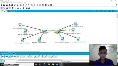 Konfigurasi Vlan Cisco Packet Tracer Youtube