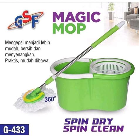 Jual Pel Lantai Magic Mop Gsf Shopee Indonesia