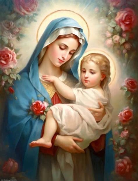 Pin By Ana Cotruta On Religie Mary And Jesus Mother Mary Images