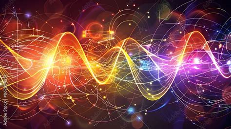 Educational Diagram Explaining The Relationship Between Wavelength Frequency And Energy In The