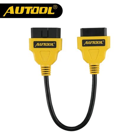 Autool Auto Obd 2 Diagnostic Adapter Cable Car Obd2 Ii Elm327 Extend Connector Scanner 16pin