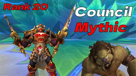 Mythic Council Of Dreams Fury Warrior POV YouTube