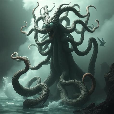 hydra  contemporary art exploring  monsters role  modern art