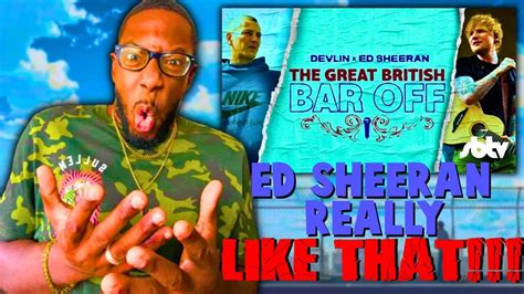 My First Time Reaction Retro Quin Reacts To Devlin X Ed Sheeran The Great British Bar Off