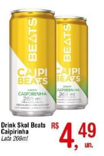 Drink Skol Beats Caipirinha Lata 269ml Oferta Na Fort Atacadista