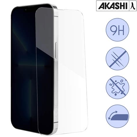 Verre Trempé Akashi iPhone 13 Pro Max Protection Écran 9H Antichoc