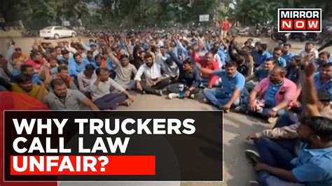 Truckers Protest Across India Stir Against Revamped Criminal Laws