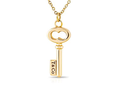 Tiffany & Co Key Pendant On Chain