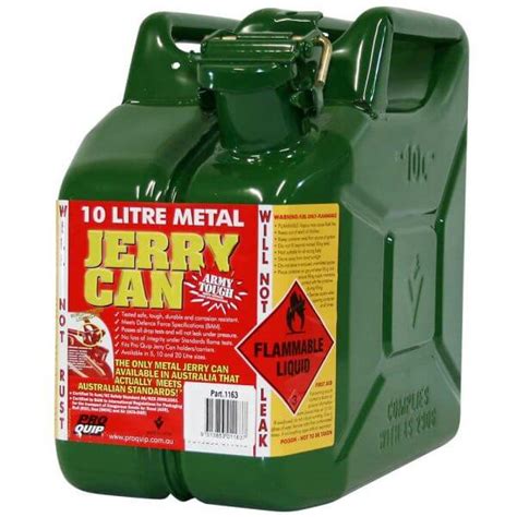 Pro Quip Metal Jerry Fuel Can Range