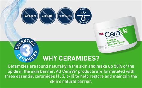 Cerave Cleansing Balm Hydrating Makeup Remover With Ceramides And