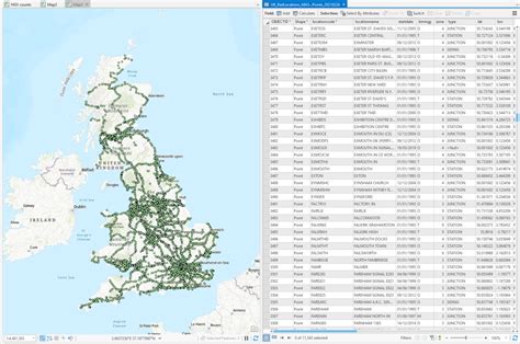 Mapping Rail Freight Routes Exprodat