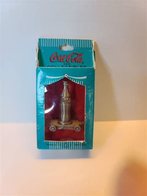 Coca Cola Pewter Collectible Coke Bottle Etsy