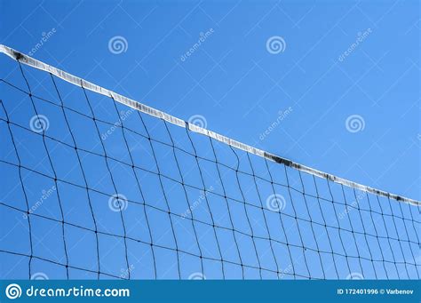 Beach Volleyball Net Stock Photo Image Of Recreation 172401996