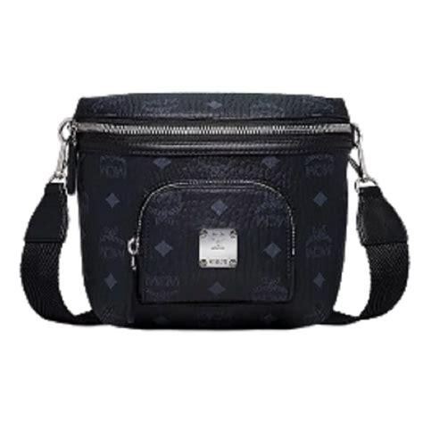 Túi MCM Small Klassik Crossbody In Visetos Black MMRBSKC07BK001