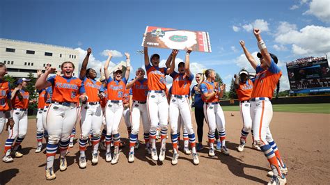 Gator Softball Wins First Two Exhibition Games - ESPN 98.1 FM - 850 AM WRUF