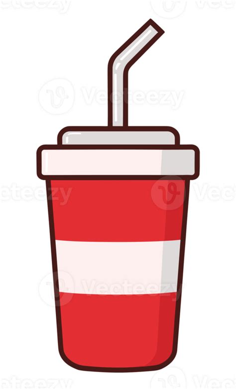 Soft Soda Drink Isolated On Transparent Background Ai Generative
