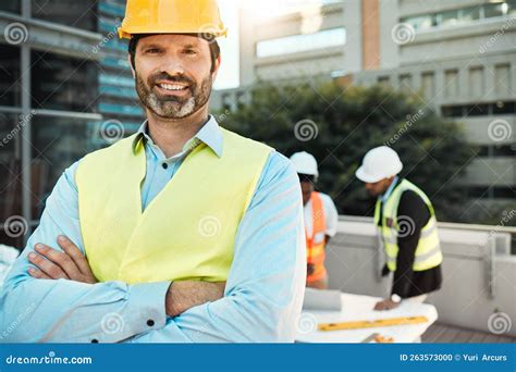 My Team Are Capable Of Anything A Mature Contractor Standing Outside