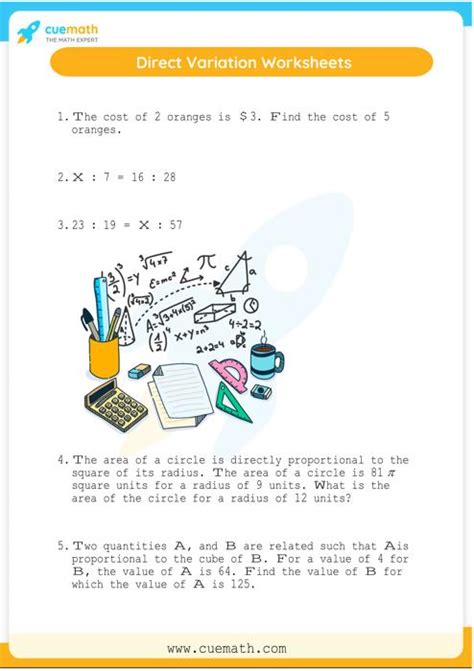 Free Direct Proportion Worksheet Download Free Direct Proportion