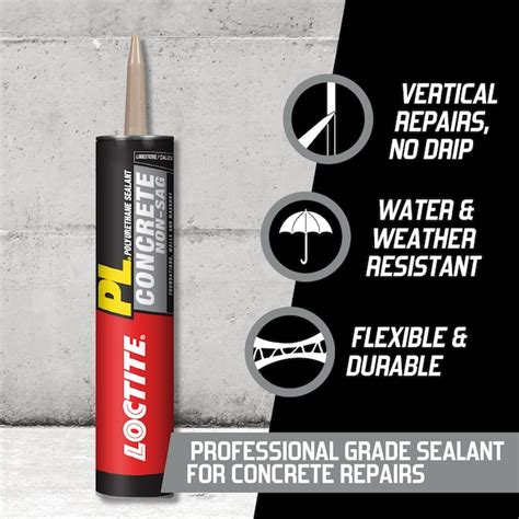 Loctite Pl Poly Concrete And Masonry Sealant 10 Oz Exterior Projects