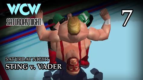 Sting Vs Vader Day 7 WCW Saturday Night WM2K N64 Mod YouTube