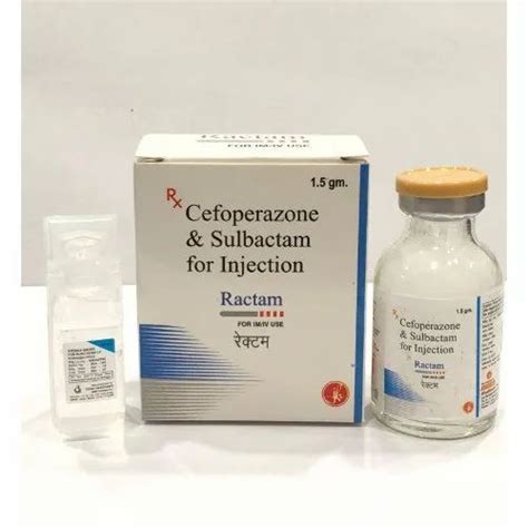 Ractam Cefoperazone And Sulbactam For Injection Prescription