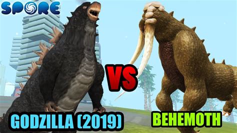 Godzilla Vs Titanus Behemoth Godzilla Rampage S E Spore