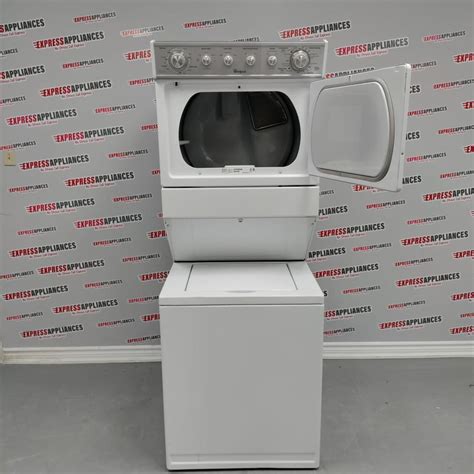 Used Whirlpool Stackable Washer And Dryer Ywet4027ew0 For Sale ️