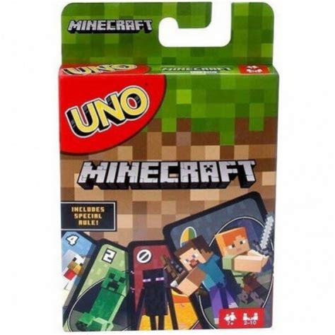 Настольная игра Mattel Уно Майнкрафт (UNO Minecraft) – фото, отзывы ...