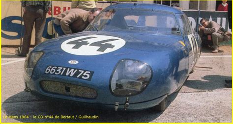 Panhard Racing Team Le Mans 1964 Panhard Derniere