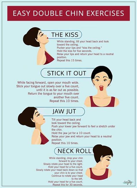 10 ways to get rid of a double chin exercises prevention – Artofit
