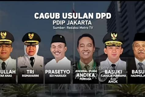 Ahok Disebut Bakal Maju Di Pilgub Dki Jakarta Ini Daftar Nama