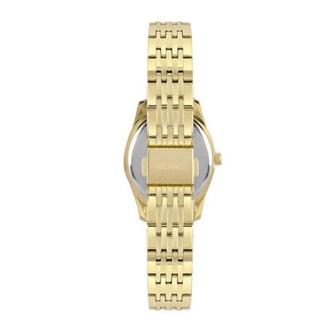 Rel Gio Technos Boutique Dourado Mjds K Relojoaria Safira