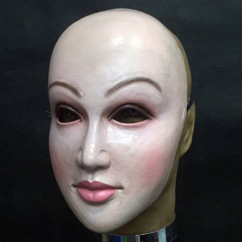 Realistic Female mask Disguise Self halloween latex realista | Etsy