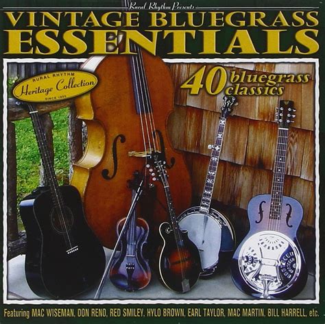 Vintage Bluegrass Essentials Various Amazon Es Cd Y Vinilos}