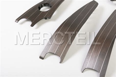 S Class Walnut Wood With Aluminum Interior Trims Kit W223 V223 Z223